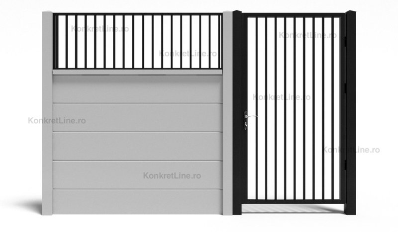 Konkret Line - Garduri, dale, panouri, porti, grilaje